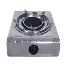 Single 135#Infrared Gas Stove with Electroplate Trivet